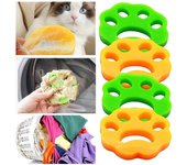 Removedor de pelo para mascotas, limpieza reutilizable, recogedor de pelo para mascotas, eliminador de pelusas con pelo de gato, herramientas de limpieza para lavandería, 1/2/4/6 Uds.