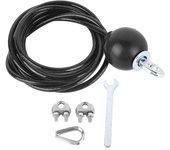 Cable de gimnasio ajustable, cable de fitness, cuerda de alambre de acero para sistema de poleas de fitness en casa.