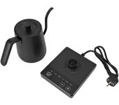 Hervidor eléctrico de cuello de cisne con 5 preajustes de control de temperatura, 1000 W, 800 ml, hervidor de agua para verter L