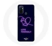 Coque pour Oppo A53 Album Love Yourself Answer Poster Violet
