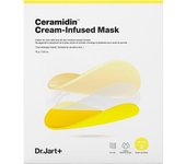 Ceramidin Cream Infused Mask For Upper Face 1 each Moisturizing Skin Barrier Firmness Elasticity Ceramide Pack Sheet Mask Dry Skin Korean Cosmetics
