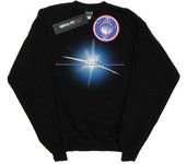 NASA Womens/Ladies Kennedy Space Centre Planet Sweatshirt L negro