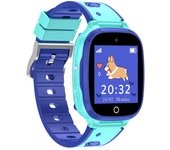 Reloj inteligente para niños con pantalla a color de 1,44  y resistente al agua color rosa