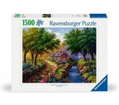 Rompecabezas de la cabaña junto al río de Ravensburger