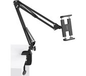 Ugreen Soporte de trípode de brazo plegable para mesa de escritorio, teléfono, tableta, negro y gris (50394)