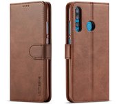 Funda de cuero para Honor 8X 9X 10i 20i 50 Pro, funda con tapa para Huawei Mate 10 20 P20 P30 P40 Pro P Smart Z Y5 Y9 2019 Honor 20i naranja