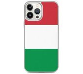 Funda iPhone - Drapeau Italie - iPhone 13 Pro Max - Souple - Multicolore - Verticale