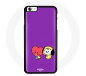 Coque pour Iphone 8 BTS Bangtan Sonyeondan BT21 Tata V Chimmy Jimin