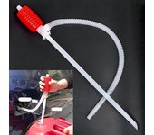 Bomba de sifón Manual portátil para coche, manguera de tubo de gasolina, herramienta de transferencia de agua y aceite líquido