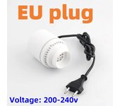 1 bomba de aire eléctrica para bolsas de vacío, UE, adecuada para bolsas de almacenamiento de ropa, herramienta de compresión que ahorra mano de obra