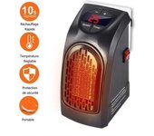 Radiador Soufflant Salle de Bains -Mini Chauffage d'appoint con termostato Réglable Puissant 400 Watts Basse Consommation -m33701