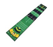 Tapete de entrenamiento de golf antideslizante de 50 x 300 cm para putting green de golf, ideal para el hogar y la oficina. verde