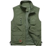 Chalecos para hombre Chaleco de malla Chaquetas sin mangas Abrigo de invierno M