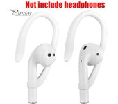 1 par de auriculares portátiles anticaída compatibles con Bluetooth con ganchos para la oreja para Air-pods 1 2 azul oscuro