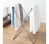 Estante para bolsas de basura, estante para trapo, cubo de basura de cocina plegable, estante colgante para bolsas de plástico, estante de almacenamiento One Size
