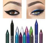 Delineador de ojos multifuncional para mujer, pigmento de larga duración, resistente al agua, sombra de ojos, lápiz, herramienta de maquillaje de ojos 9