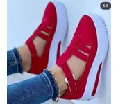 Zapatillas deportivas para mujer, zapatos casuales, zapatos para correr para mujer, zapatos de plataforma para mujer, zapatos de malla transpirables y cómodos para caminar para mujer, tenis 35
