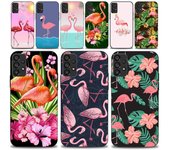 Funda de teléfono con diseño de flamenco para Samsung Galaxy S22, S23, Ultra, S21, S20 FE Plus y Note 20, suave. Samsungnote10lite