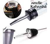 Tapón de botella de vino de acero inoxidable, dispensador de vertedor, dispositivo para servir vino, whisky, herramientas de Bar, utensilio de cocina, 1 ud.