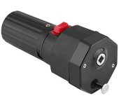 Color negro con pilas eléctrico del motor 1.5V de la carne asada de la barbacoa del Bbq de la parrilla