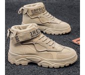 Botas militares tácticas para hombre, botas de combate para senderismo al aire libre, zapatos de invierno, botines ligeros antideslizantes para el desierto, 2023 44 gris