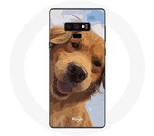 Coque pour Samsung Galaxy Note 9 Golden retriever Race de chiens