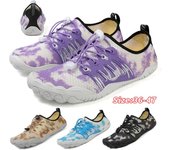 Zapatos de agua para hombres y mujeres, zapatos acuáticos de playa, sandalias de natación, drenaje, zapatos deportivos para vadear, navegación de secado rápido, pies descalzos, yoga, gimnasio, pesca, surf, zapatillas de deporte 36 bronce