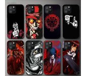 Funda de teléfono con diseño de anime Alucard Hellsing para iPhone 11, 12, mini, 13, 14 Pro, Xs Max, X, 8, 7, 6s Plus, 5, Se, Xr iPhone14
