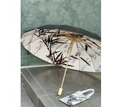 Nueva sombrilla de estilo chino de 16 huesos más grande, sombrilla de sol de doble propósito para mujer, sombrilla de sol plegable con protección UV para dos personas