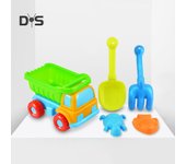 Kit de moldes de animales para rastrillos y palas de playa para niños, arenero para jardín, piscina, juguete