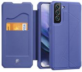 Funda Dux Ducis Skin X Holster Con Solapa Para Samsung Galaxy S22+ (S22 Más) Azul