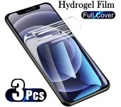Película de hidrogel suave para iPhone, Protector de pantalla para iPhone 13 Mini 12 11 14 Pro Max, 14, 8, 6s, 7 Plus, XR, XS, SE, 3, 2022, 3 uds. iphone 11 puro
