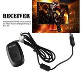 Adaptador receptor USB inalámbrico para juegos AIHONTAI® para Microsoft XBOX 360 para Windows XP-7-8-10 ID643