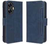 Funda de cuero con tapa y ranuras para tarjetas múltiples para Realme C55 C35 C33 V30 V20 V23 C31 C30 GT Neo 5 3 2 9i 9 Pro Plus Realme 10 Pro Funda magnética Realme C55 color rosa