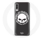 Coque Samsung Galaxy A70 Harley Davidson Motors Tete de mort