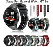 Correa de reloj oficial de silicona deportiva de 22 mm para Huawei Watch GT 2e, repuesto de correa de reloj inteligente para pulsera Huawei GT2e for huawei gt 2e blanco