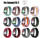 Correa de nailon para Huawei Watch Fit 2, accesorios de repuesto para reloj inteligente, pulsera, correa para Huawei Watch fit2 active For huawei fit 2