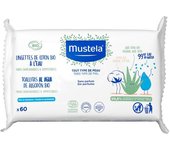 Mustela Toallitas Al Agua Algodón Orgánico 60U