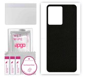 apgo Protective Skin Sticker for the back compatible with Realme GT 2 Master Explorer, Wrap Film, Foil, Vinyl - Pattern Matrix