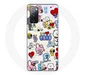 Coque pour Samsung Galaxy S20 FE BTS Bangtan Sonyeondan BT21 Van Tata Chimmy Cooky Rj Koya Mang Et Shooky