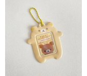 Fundas para carpetas de 3 pulgadas con diseño de Kpop, portatarjetas fotográficas, llaveros, álbumes de fotos Instax Mini con diseño de oso relajante de anime, tarjetas de ídolos de Corea