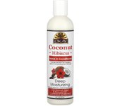 Okay Pure Naturals, Acondicionador sin enjuague de hidratación profunda, Coco Hibisco, 8 onzas líquidas (237ml)