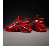 Zapatos Hombres Zapatillas de deporte Hombre Zapatos casuales para hombre Tenis Zapatos Entrenador Zapatos de carrera Zapatos para correr para hombres 41 rojo