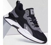 Zapatos de hombre de verano, zapatos de cuero transpirables, zapatillas deportivas para hombre, todas a juego, zapatos de moda para papá con interior blanco pequeño y realce. 44