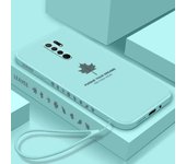 Funda protectora trasera de silicona líquida suave para Xiaomi Redmi 9 9A 10X K20 K30 K40 Note 7 8 9 10 Redmi 9 blanco