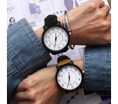 1 Uds. Reloj de pulsera de moda para mujer, relojes de pulsera de cuarzo para mujer, reloj de horas femeninas, Esfera Grande negro
