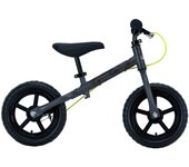 Bicicleta para correr para niños CAPTAIN STAG Bicicleta sin pedales con freno Bicicleta de entrenamiento 18 Camuflaje gris Camp Out CAMP OUT YG-1210 gris