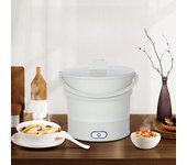 Cocina eléctrica de silicona plegable Weibili de 110 V/220 V: Olla caliente y vaporera portátil de viaje More than 2 units