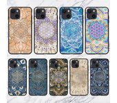 Funda RUICHI con diseño de flor de loto para iPhone 11, 12 Mini, 13 Pro, XS Max, X, 8, 7, 6s Plus, 5, SE, XR iPhone6splus6plus