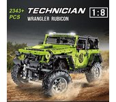 MOC Serie Técnica J902 todoterreno coche SUV aventura vehículo bloques de construcción rompecabezas modelo niños juguete Hobby Kit